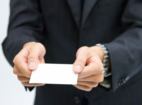 名刺交換
